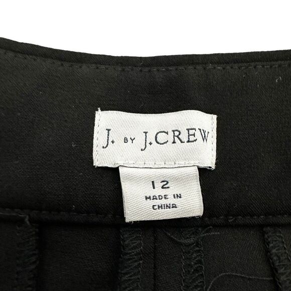 J. by J. Crew The Perfect Work Pant Black size 12 - Picture 4 of 9